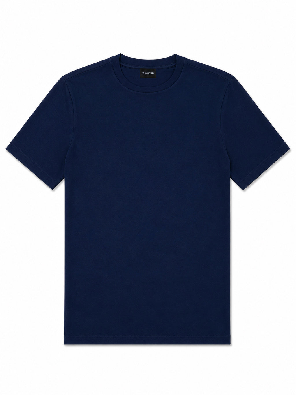 Luxe Double Mercerised T-Shirt - Navy