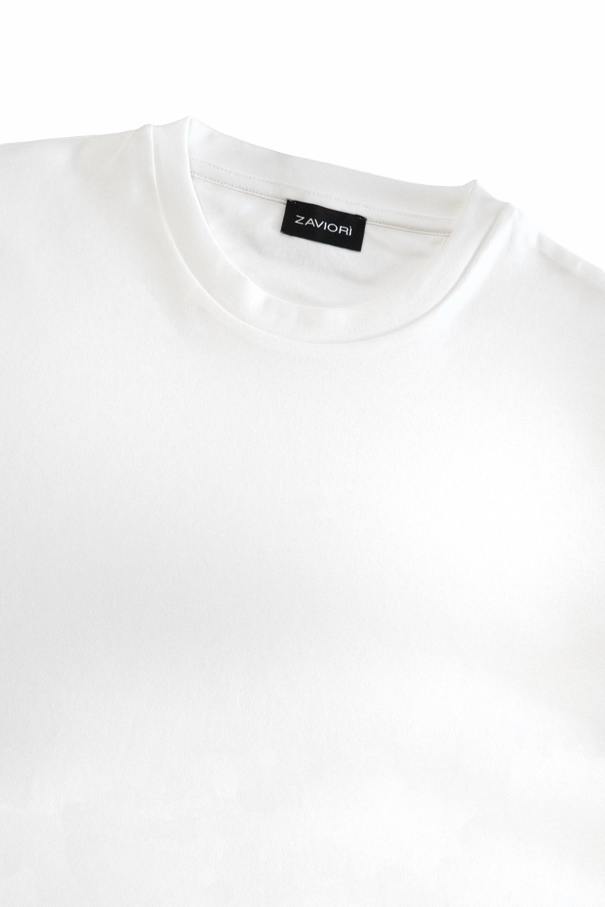 Luxe Double Mercerised T-Shirt - White