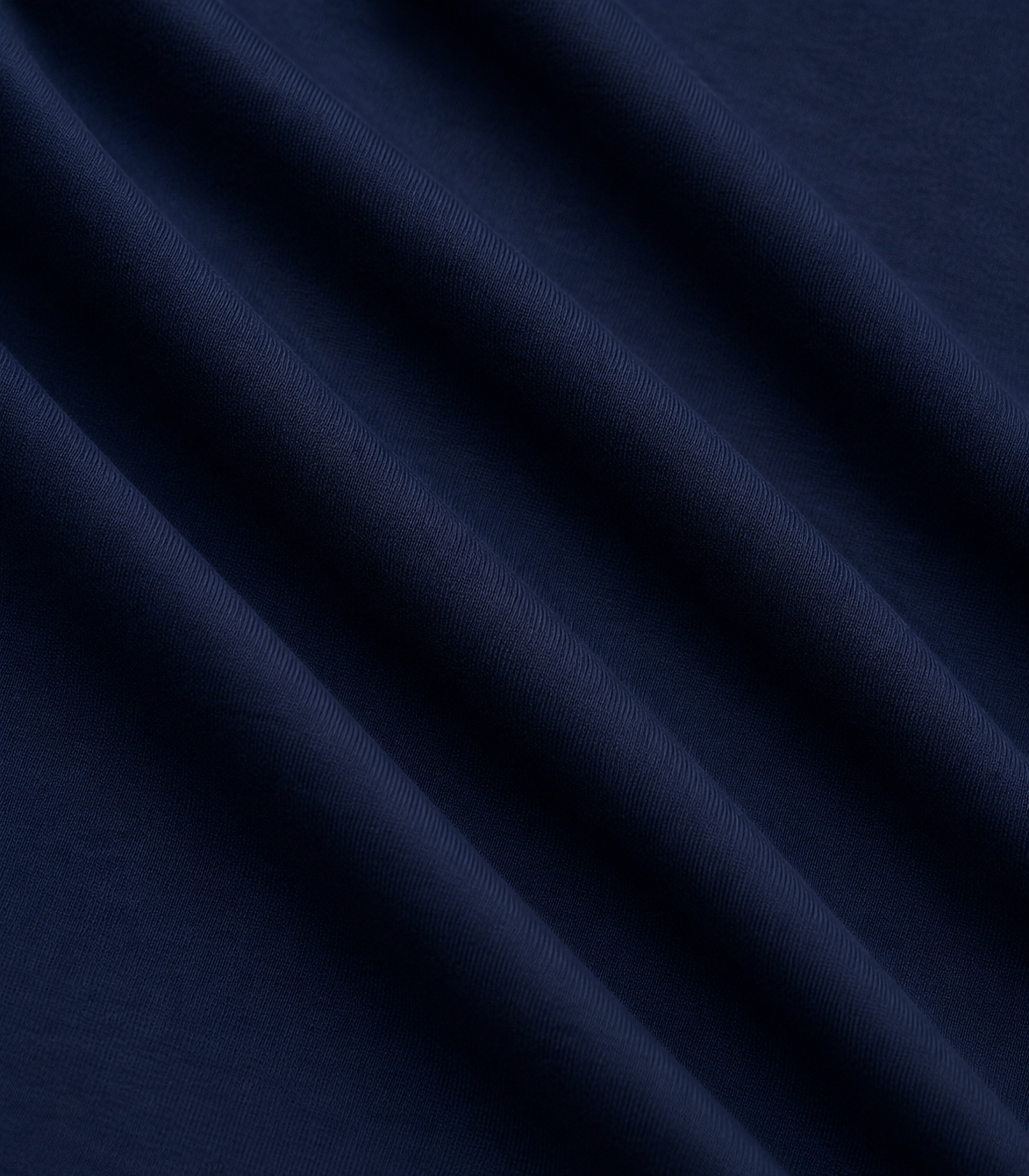Luxe Double Mercerised T-Shirt - Navy