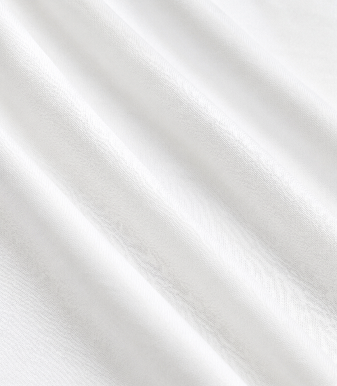 Luxe Double Mercerised T-Shirt - White